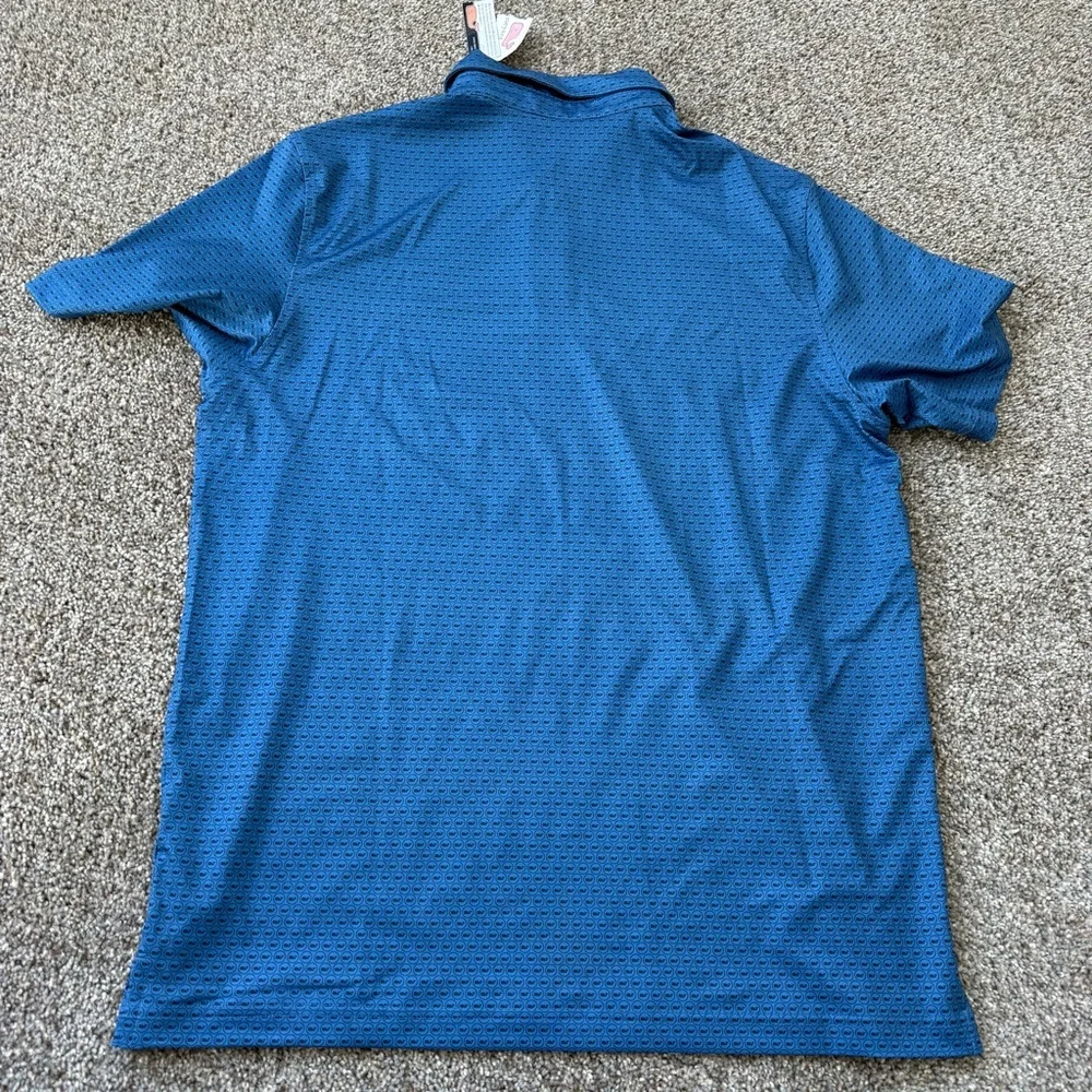 NEW w Tags Vineyard Vines Blue Polo Shirt Men’s Medium - Picture 6 of 6